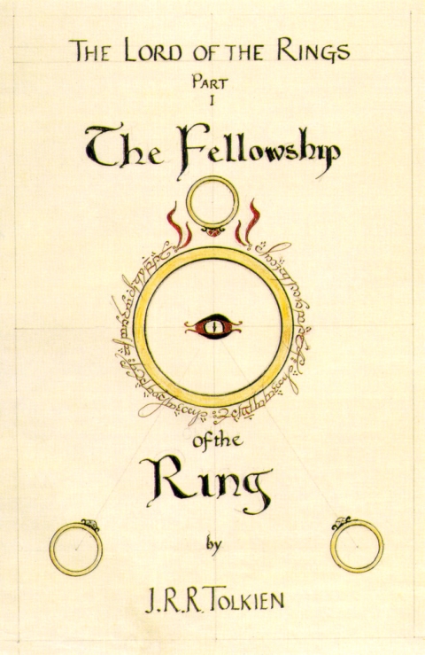 The Fellowship Of The Ring Book Cover by JRR Tolkien_1-480