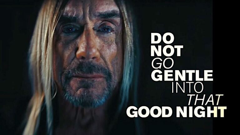 Watch Iggy Pop Perform Dylan Thomas’ “Do Not Go Gentle Into That Good Night”