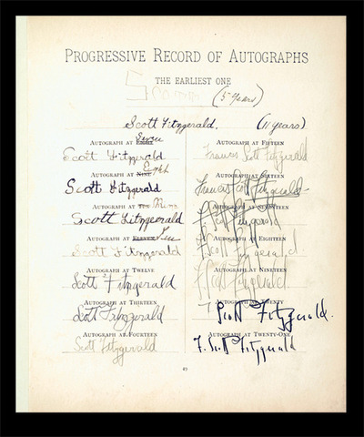 fitzgerald autographs