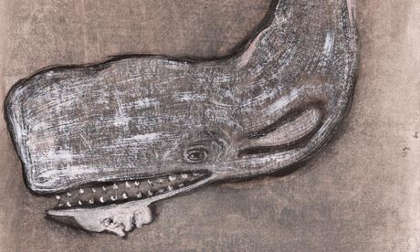 A detail from The Whale by David Austin