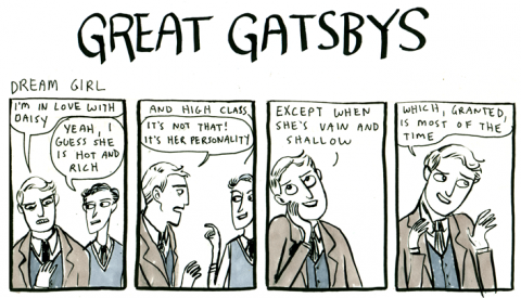 gatsby cartoon